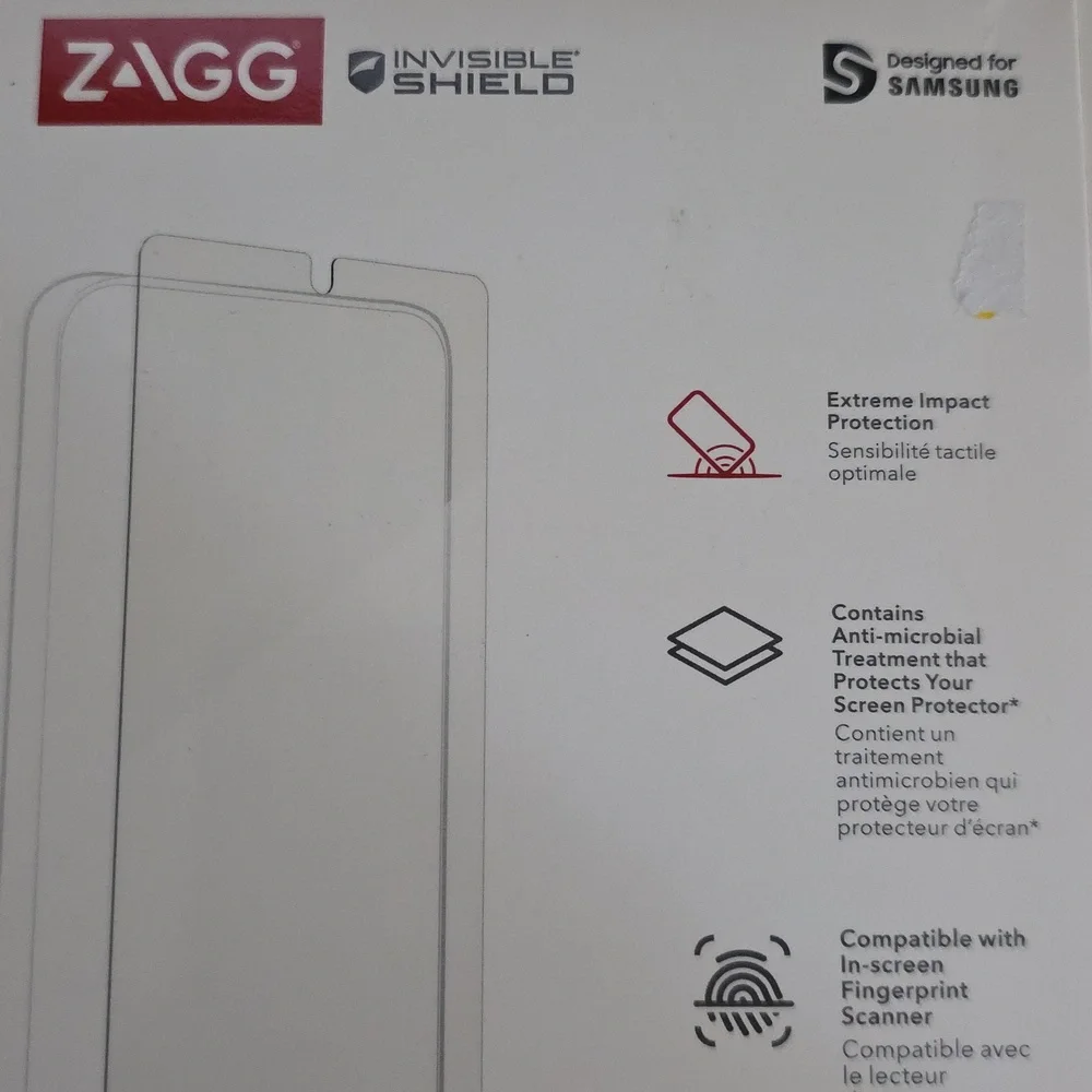 ZAGG Invisible Shield Screen Protector Samsung Galaxy S23+ 5G Compatible